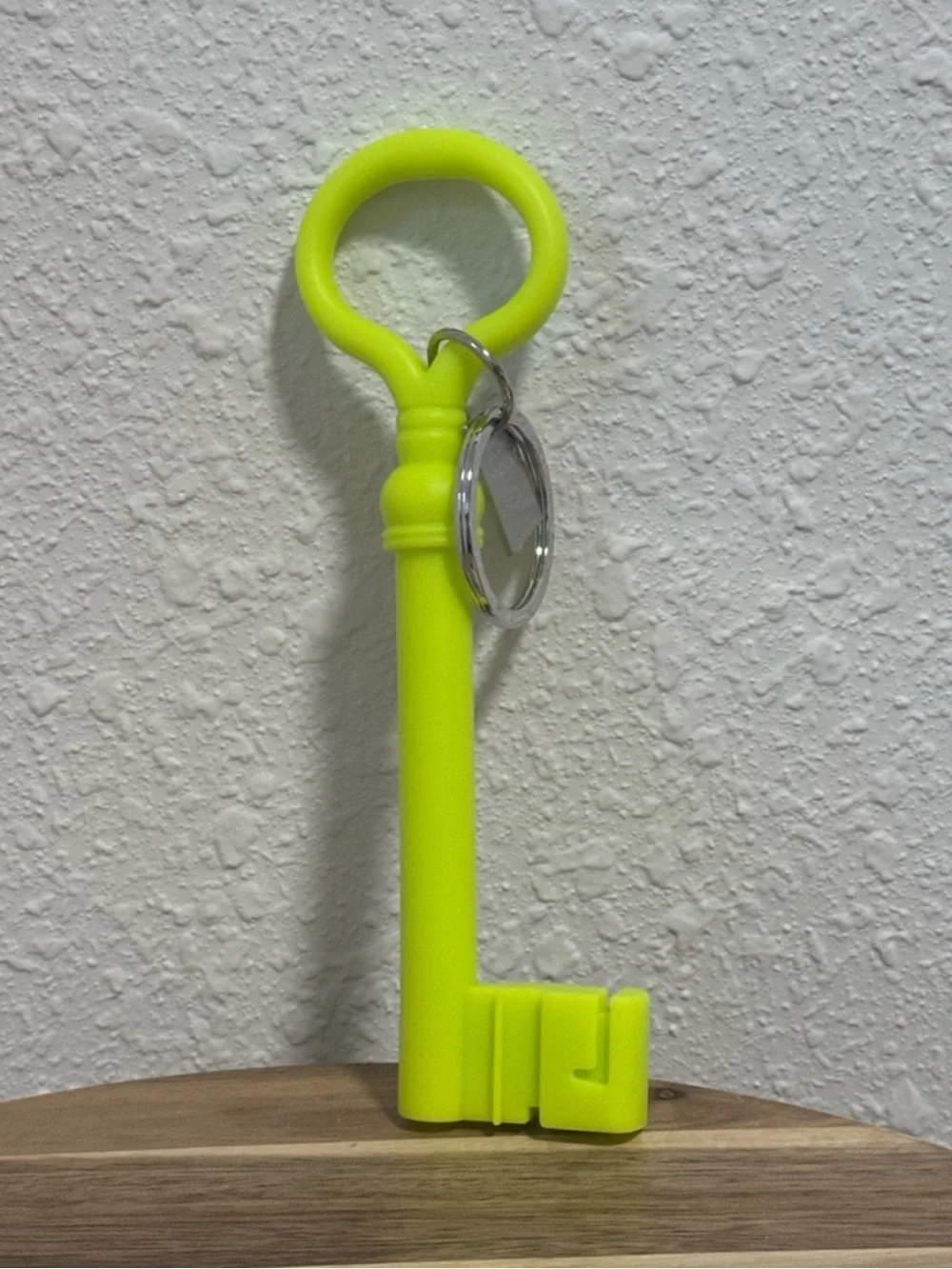 NWT Areaware x Harry Allen Reality Series Italian Church Key Keychain Chartreuse